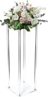 Acrylic&nbsp;Flower Stand 32 Inch Tall 10 Inch Dia