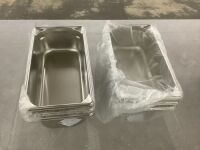 Vollrath Super Pan V Steam Table Pan, 22 Gauge, Stainless Steel, 1/3 Third-Size, 4". Depth, 6 pc&nbsp;
