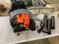 Backpack Leaf Blower for Repair. Starter String Stuck Out, No Straps