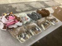 Lot of (8) Funziez! Adult Onesies & Slippers