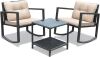 3 Piece Outdoor Rocking Chair Set