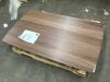 Wooden Dining Table  59" x 35.5" x 29.5" - 3