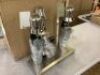 Blue Ice Milk Shake Machine - Middle Unit Needs Re-attached - 2