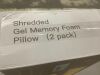 BedStory Shredded Gel Memory Foam Cooling Pillows, 2 Pack Queen Size - 3