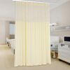 Hospital Curtain Room Divider Curtains with Hooks, 12' Wide x 8' Tall 