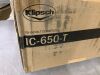 Klipsch 6-1/2" Commercial In-Ceiling Speakers, Black, Set of 2 - 5