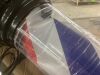 40" LED Rotating Barber Pole - Inside Piece Dented - 2