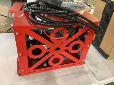 12V 11000 BTU Truck Cab Split Air Conditioner - Incomplete, For Parts