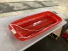 Kids Toboggan Snow Sled Board w/ Pull Rope