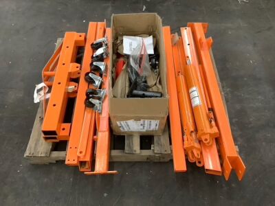 Parts for 2 Cranes & 1 Transmission Jack - Uninspected