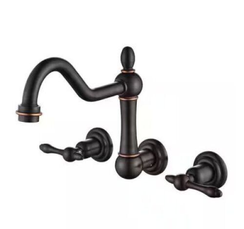 SUMERAIN&nbsp;Vintage Double Handle Claw Foot Tub Faucet with Corrosion Resistant in Oil Rubbed Bronze