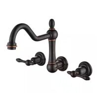 SUMERAIN&nbsp;Vintage Double Handle Claw Foot Tub Faucet with Corrosion Resistant in Oil Rubbed Bronze