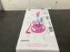 Kids Pretend Play Guitar Musical Instrument Toy w/ Microphone, Stand - 19in - 3