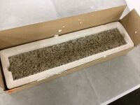 Home Decorators Collection&nbsp;20.39 in. W Granite Vanity Sidesplash in Beige