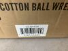 Lot of (2) Nearly Natural 20 in. Artificial Cotton Ball Wreath - 1 Lightly Damaged - 8