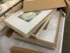 StyleWell 16" x 20" Matted to 8" x 10" Ash Gallery Wall Picture Frame, Set of 4 - 1 Frame Broken Glass - 2