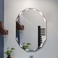 ELLO&ALLO&nbsp;30 in. W x 36 in. H Rectangular Frameless Beveled Edge Wall Mirror