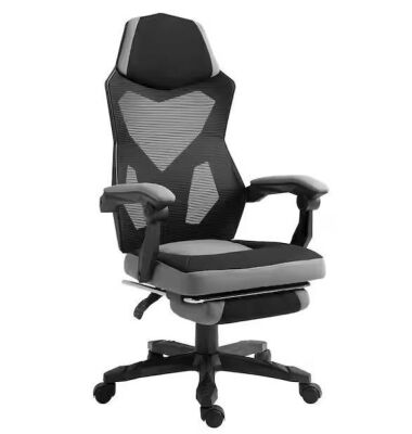 Vinsetto Ergonomic High Back Computer Chair Recliner with Footrest, Mesh Back, Lumbar Support