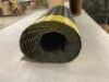 Workforce&nbsp;Black w/Yellow Border 24 in. x 12 ft. Vinyl Diamond Plate Commercial Grade Matting - 2