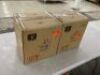 Lot of (2) Hukoro&nbsp;1-Light 12.in Outdoor Lantern Wall Sconce with Antique Bronze Finish and Tiffany Glass - 2