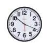 Tempus 13 in. Black Wall Clock