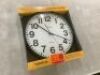 Tempus 13 in. Black Wall Clock - 2