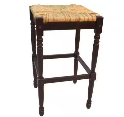 Carolina Cottage Hawthorne 29 in. Espresso Bar Stool