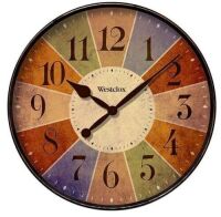 Westclox&nbsp;12 in. Multicolor Novelty Wall Clock