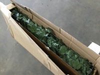 Lot of (3) 96" x 39" Artificial Ivy Privacy Screen Fences