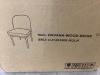Laoties Set of 2 Beige Linen Upholstered Parson Chair - 3