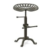 Carolina Cottage Tractor Seat Adjustable Height Industrial Bar Stool