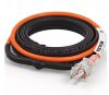 VEVOR 18 ft. Pipe Heat Cable 5W/ft. Self-Regulating Heat Tape IP68 110Volt with Build-in Thermostat for PVC Metal Plastic Hose