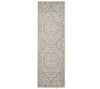 SAFAVIEH Adirondack Ivory/Silver 3 ft. x 8 ft. Border Medallion Runner Rug