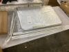Mobile Magnetic Whiteboard, 36 in. x 24 in. Double Sided, 360° Reversible Rolling Dry Erase Board, Aluminum Frame - 2