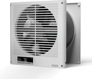 AC Infinity Room to Room Fan 8”, Two-Way Airflow Through-the-Wall Fan with Temperature Controller