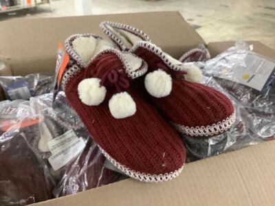 Lot of (15) Women's Bootie Slippers 