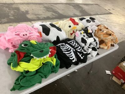 Lot of (8) Funziez! Adult Onesies - See Pics 