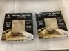 Lot of (2) Cases ACHIM Sterling Natural Granite 12 in. x 12 in. Peel and Stick Vinyl Tile (20 sq. ft. / case) - 2