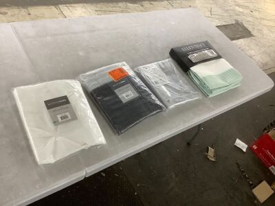 Lot of (4) Shower Curtains