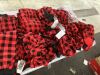 Lot of (11) Red Plaid Pajamas - 3