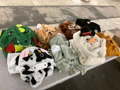 Lot of (8) Funziez! Adult Onesies - See Pics