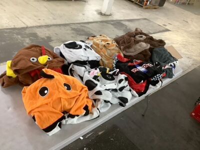 Lot of (8) Funziez! Adult Onesies - See Pics