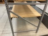 Lyon Steel Storage Rack with (4) Shelves. 8 ft. tall x 3 ft. deep x 8 ft. wide. Includes Wood Decking. Excellent Like New Condition. Currently Unassembled and Ready for Transport - 7