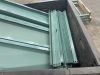 (3) Sections of 3 ft. deep Pallet Racking. Lot Includes: (4) 10 ft. Teardrop Style Uprights, (12) 8 ft. Beams to make 6 Shelves, and Metal Decking for the Shelves - 25