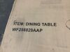 Retro Functional Extendable Dining Table with a 12" Leaf  - 4