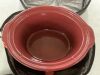 Red Crockpot with Carry Bag  - 3