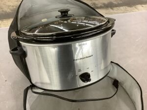 Hamilton Beach Slow Cooker with Carry Bag 