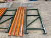 (3) Sections of 3 ft. deep x 7 ft. tall x 8 ft. wide Ridg-U-Rack Metal Shelving - 3