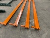 (1) Section of 3 ft. deep x 7 ft. tall x 6 ft. wide Ridg-U-Rack Metal Shelving - 13