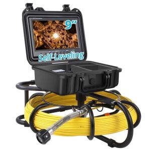  165ft 9" 1080P HD Screen Drain Pipe Cameras with 512Hz